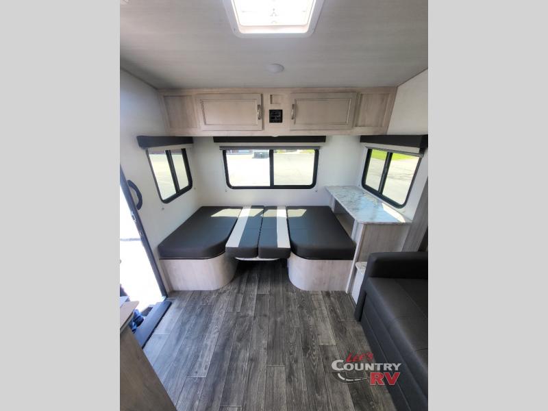 Gulf Stream RV Vista Cruiser 23RSS dinette folded into bed